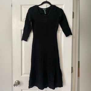Ralph Lauren black dress with tags. No filter on photos.